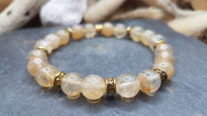 Bracelet Citrine - Style baroque