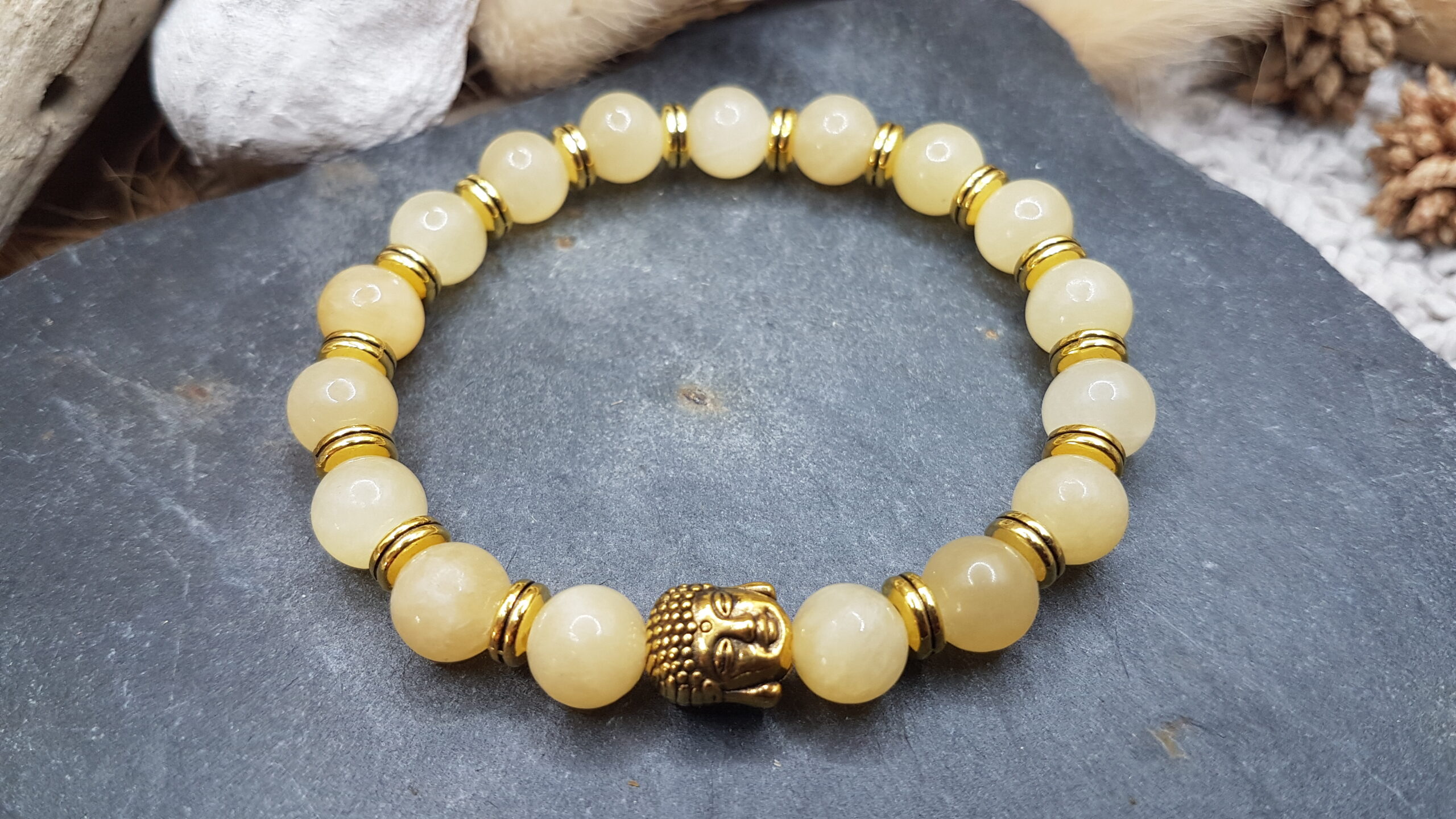 Bracelet Calcite orange - Boudha – Image 2