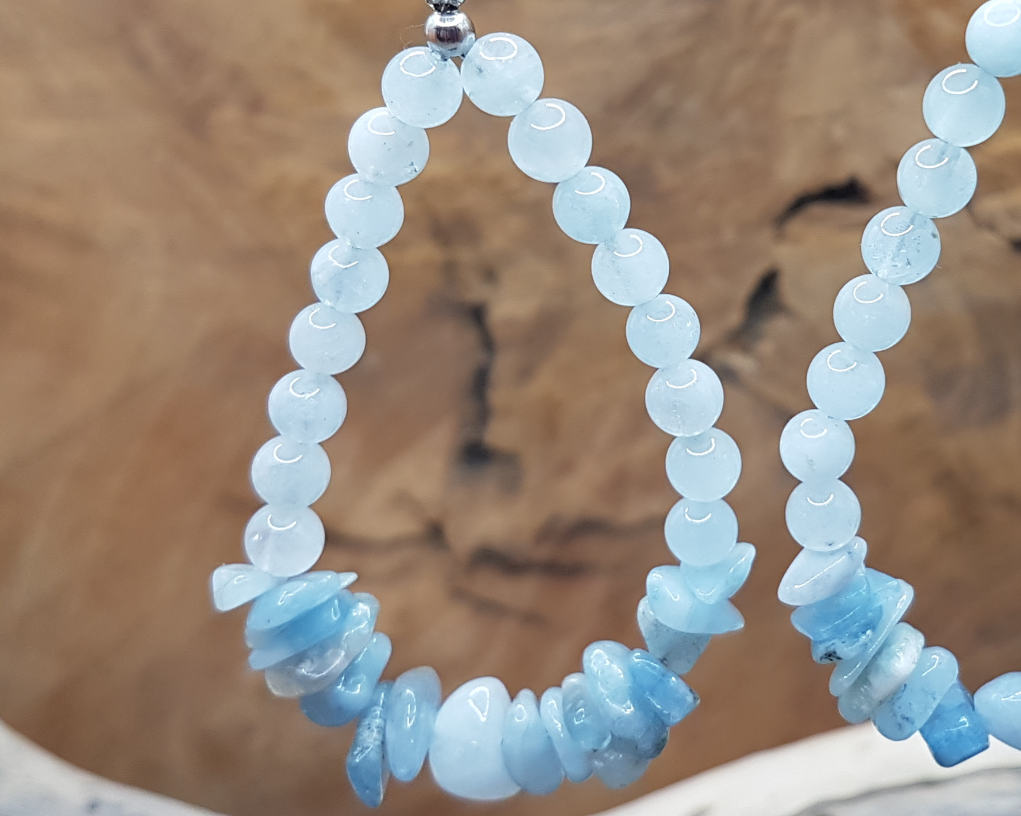 Boucles d'oreilles Aigue-Marine – Image 4