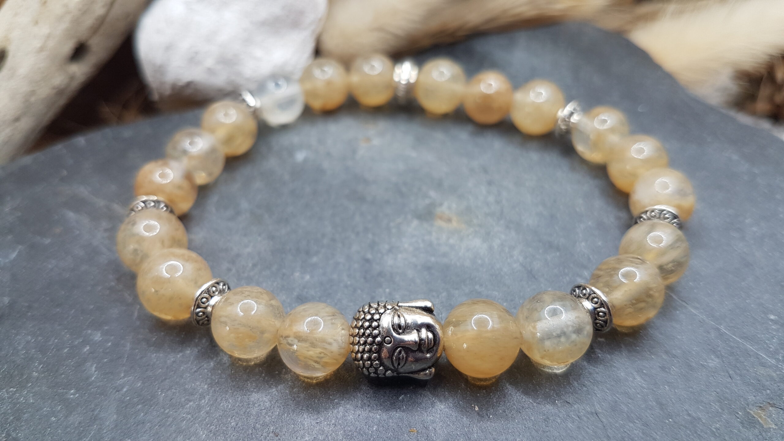 Bracelet Citrine - Boudha – Image 2