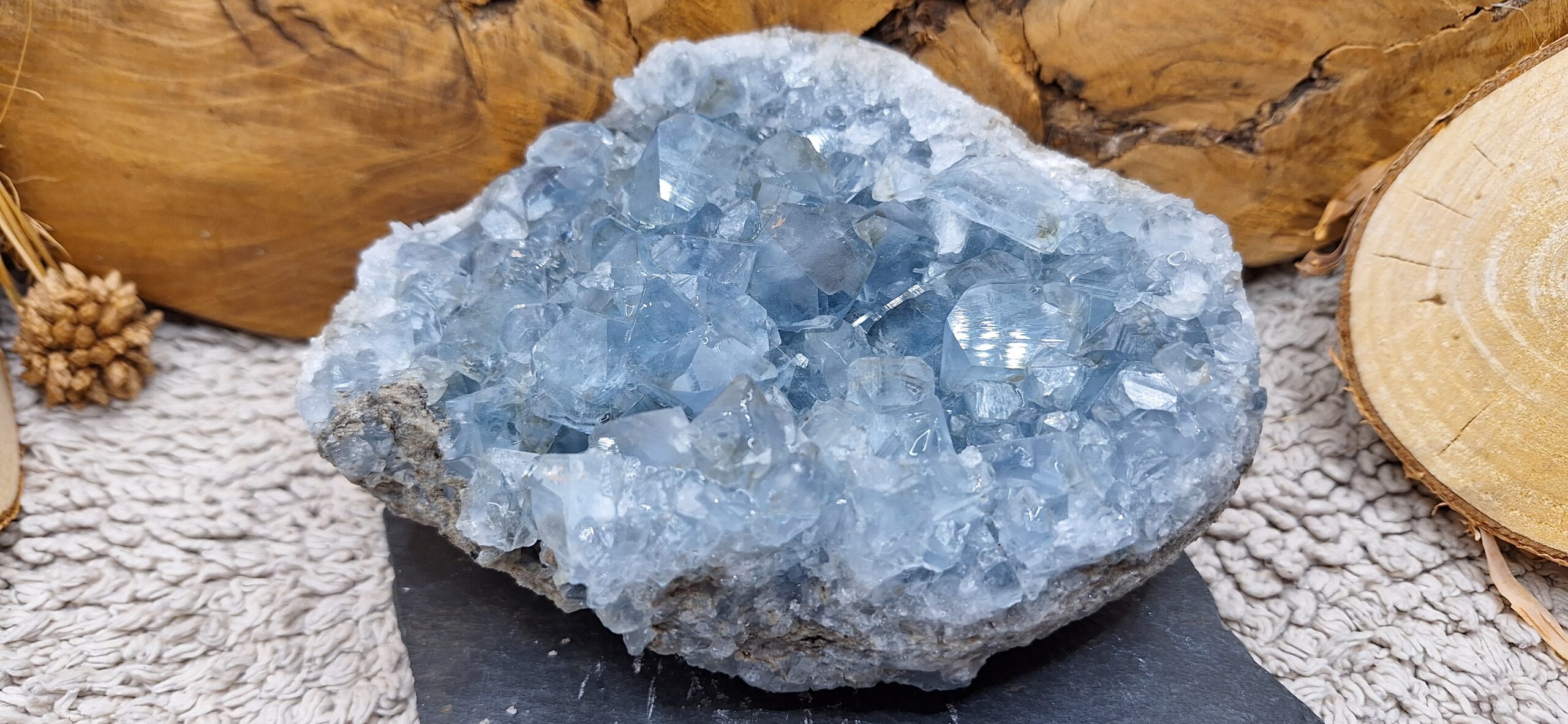 Géode de CELESTITE - 1695 g – Image 2