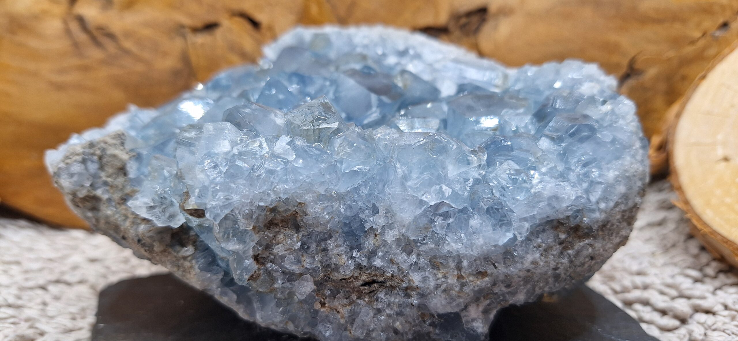 Géode de CELESTITE - 1695 g – Image 3
