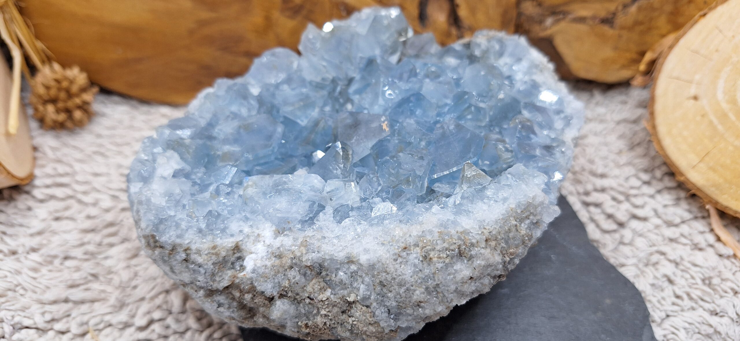 Géode de CELESTITE - 1695 g – Image 4