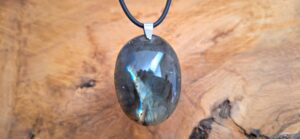Pendentif Labradorite - Cabochon (17g)