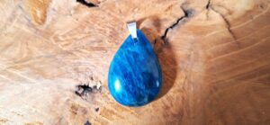 Pendentif Apatite Bleue-Goutte-13g